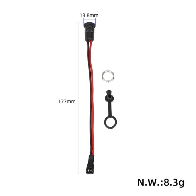 DC 5.5*2.1 electric scooter charger port wocomotors