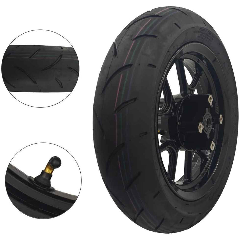 Electric Dirt Bike Street Tire Set (Front & Rear)