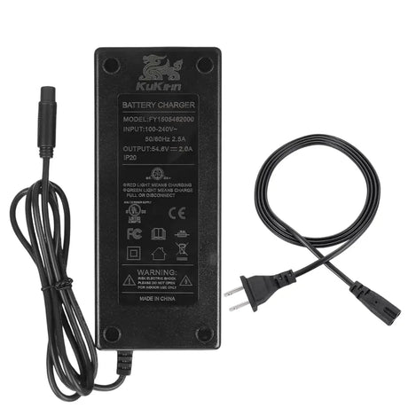 Original Kukirin G2 Pro DB54.6V2A charger with CQ plug wocomotors