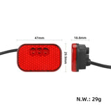 TREFAN Mudguard light for KuKirin G2 Pro DB Electric Scooter wocomotors