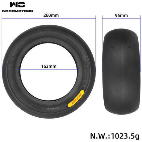 Ulip 90_65-6.5 Semi-Hot Melt Athletic Bald Tubeless Tire wocomotors