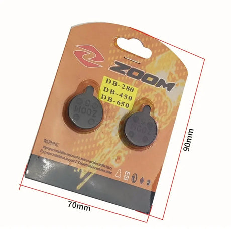 ZOOM DB-01 brake pads wocomotors
