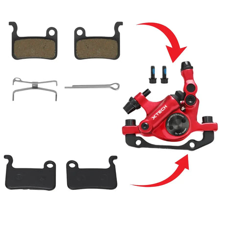 EMOVE Cruiser HB100 Xtech Semi-Hydraulic Brake Pads wocomotors