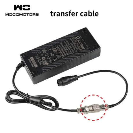 Adapter for Dualtron Electric Scooter To Switch GX16 3 - Pin Plug To LP16 Plug MINIMOTORS Transfer Cable - wocomotors