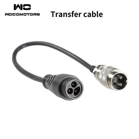 Adapter for Dualtron Electric Scooter To Switch GX16 3 - Pin Plug To LP16 Plug MINIMOTORS Transfer Cable - wocomotors