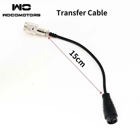 Adapter for Dualtron Electric Scooter To Switch GX16 3 - Pin Plug To LP16 Plug MINIMOTORS Transfer Cable - wocomotors