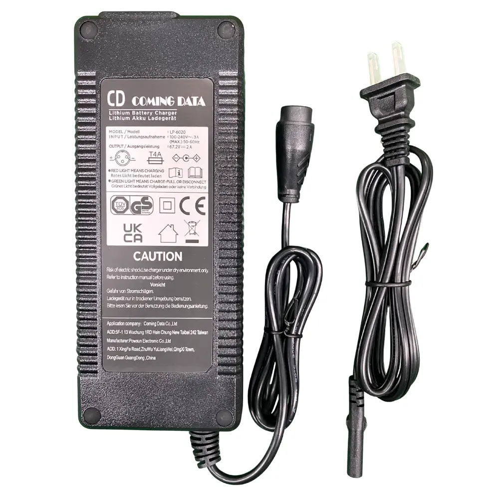 67.2v 2ah charger for Reywmer kullter max wocomotors