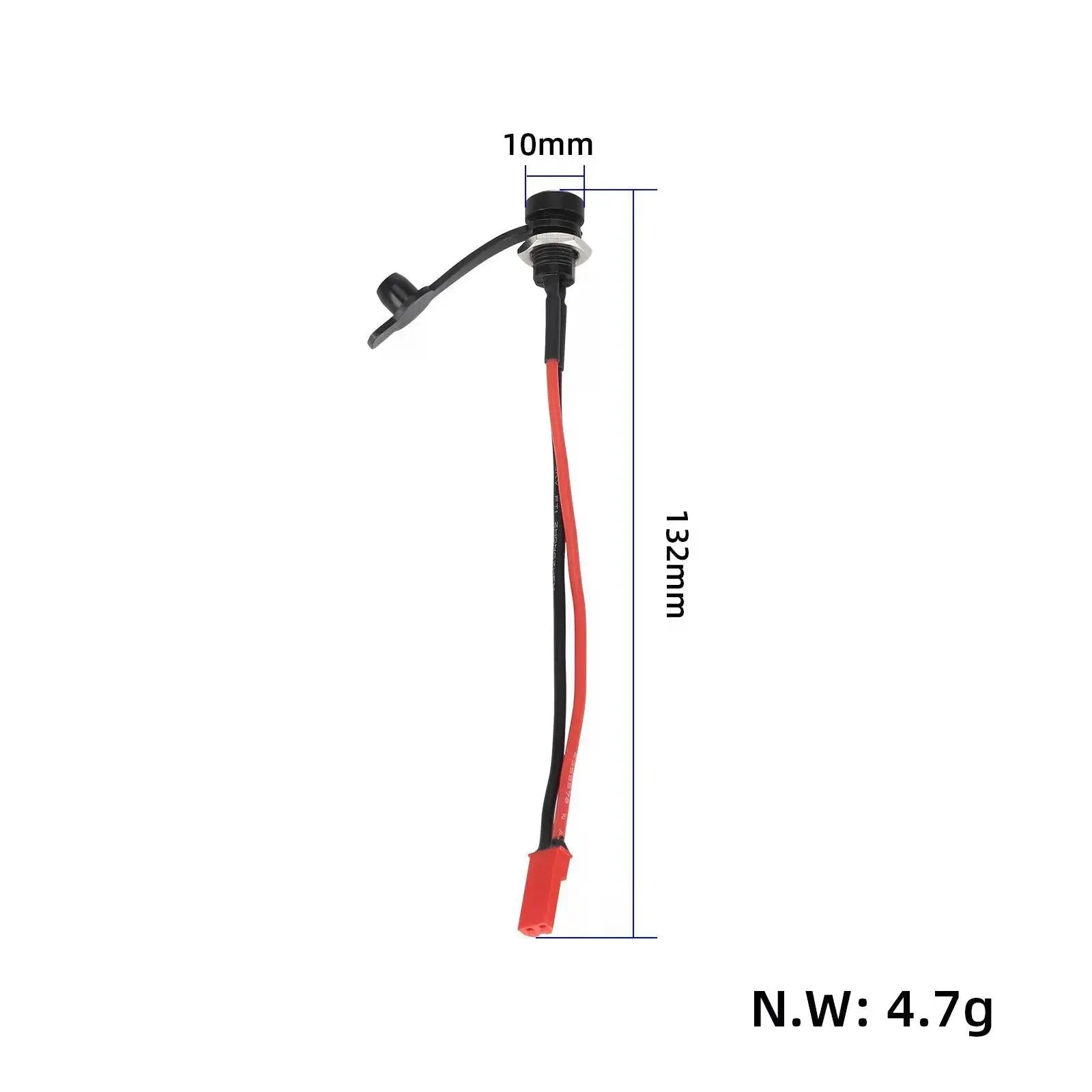 Port De Charge Remplacement Pour Trottinette KUKIRIN G3 G4 - Connecteur DC 5.5x2.1 Mm - Rouge/noir - 14