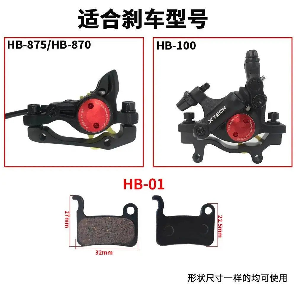 EMOVE Cruiser HB100 Xtech Semi - Hydraulic Brake Pads - wocomotors