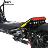 Frame rear sticker for bluetran lighnting - wocomotors