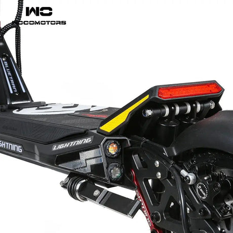Frame rear sticker for bluetran lighnting - wocomotors