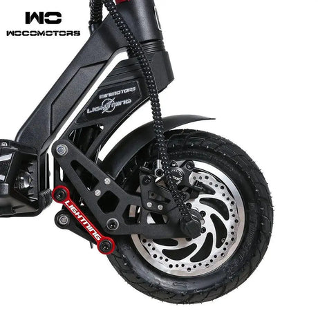 Front fork sticker for bluetran lightning - wocomotors