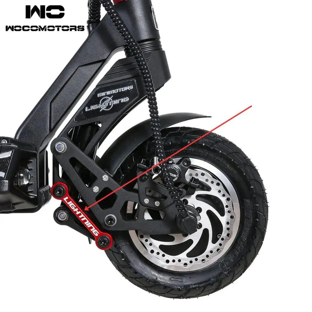 front & rear fork aluminum link arm for bluetran lightning - wocomotors