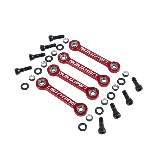 front & rear fork aluminum link arm for bluetran lightning wocomotors