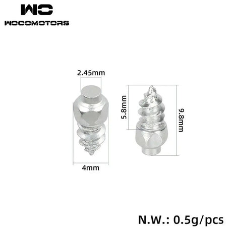 M4x9 screw for winter off - road tyres - wocomotors