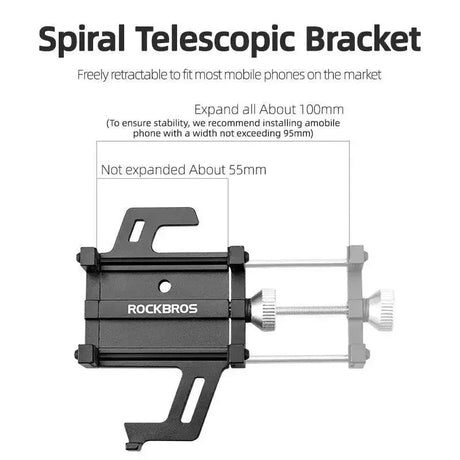 Phone holder for electric scooter - wocomotors