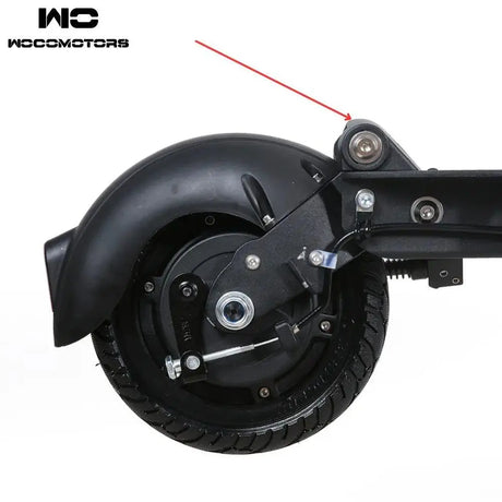 Rear foot plat suspension holder kit for speedway mini 4 pro - wocomotors