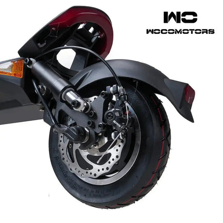 Rear mudguard with rear light for rovoron kullter - wocomotors