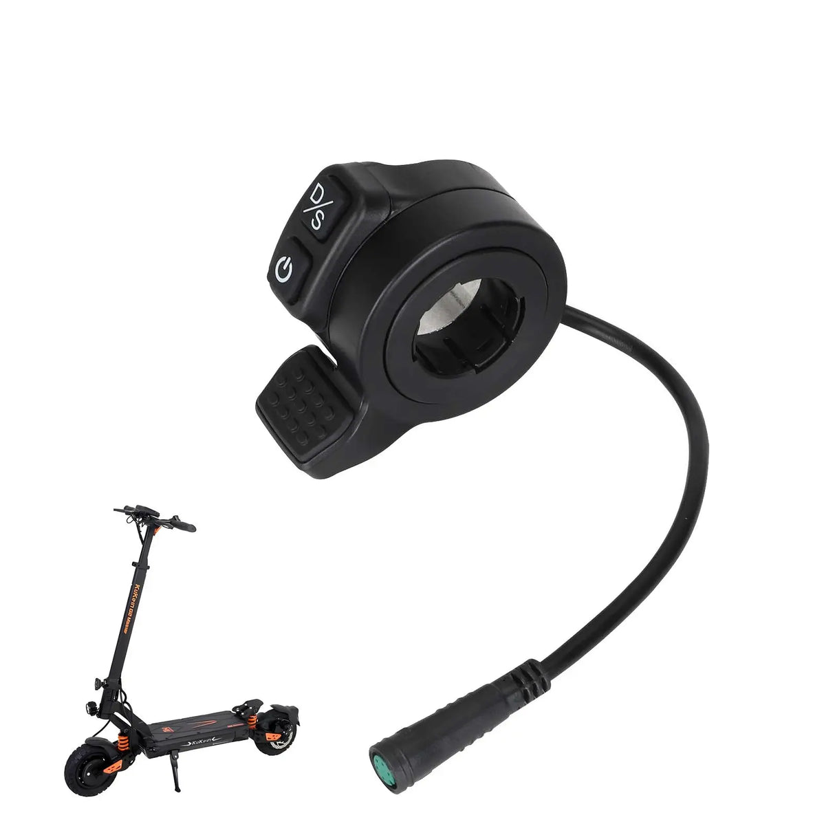 Thumb throttle for kukirin G2 master wocomotors