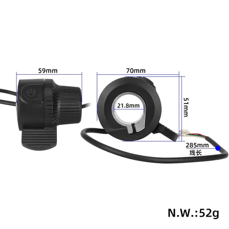 Thumb throttle for kukirin G3 G43 wocomotors