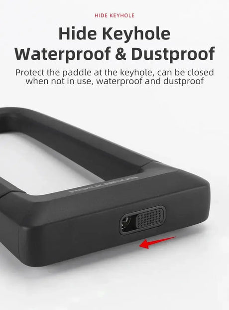 U lock for electric scooter - wocomotors