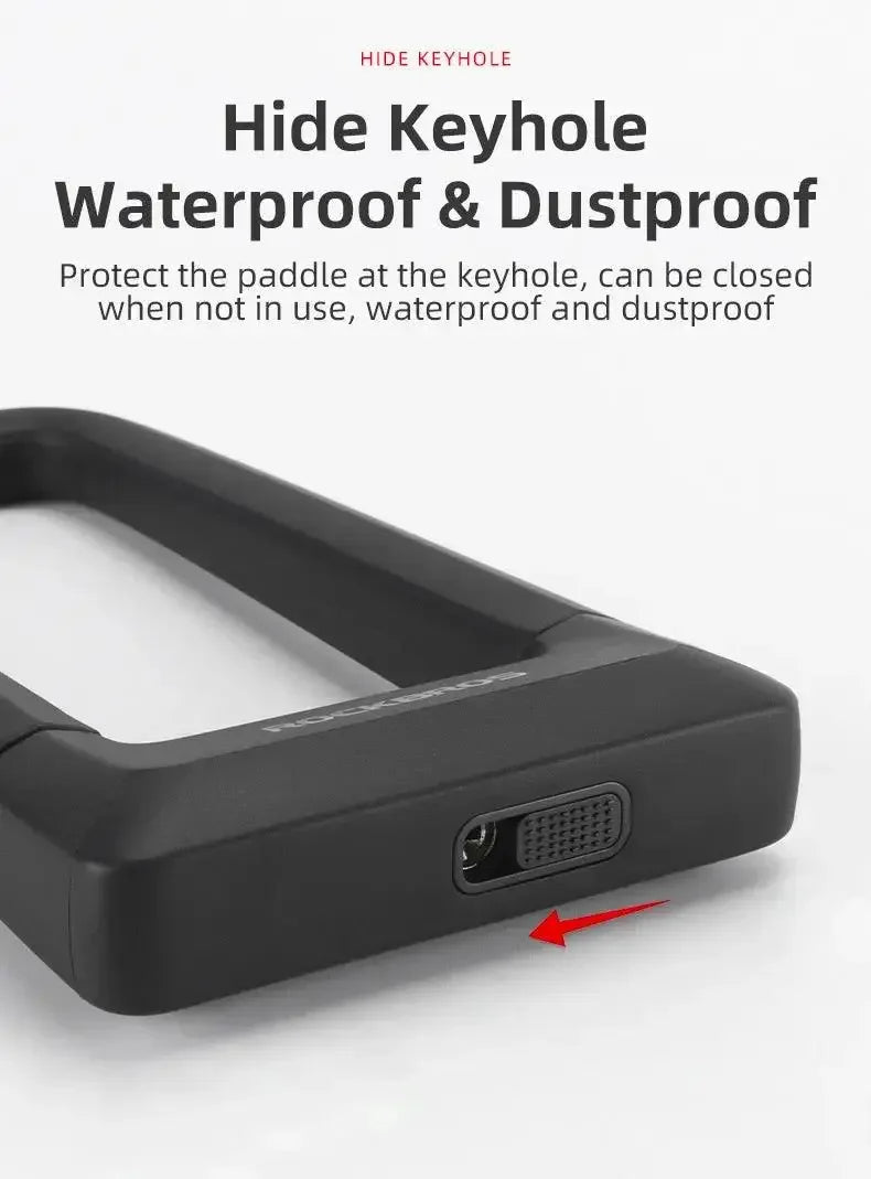 U lock for electric scooter - wocomotors