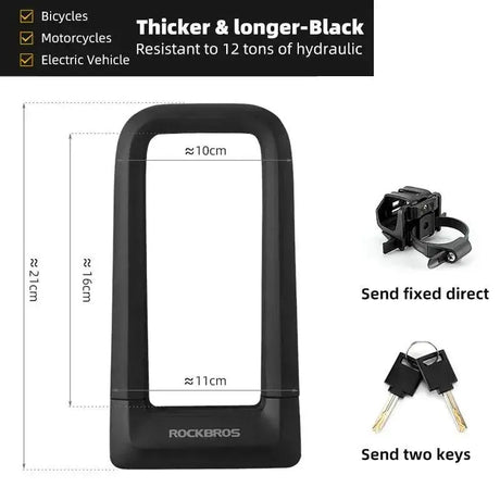 U lock for electric scooter - wocomotors