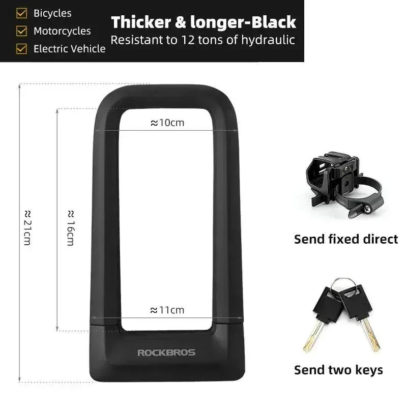 U lock for electric scooter - wocomotors